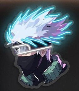 Masked Anime Ninja Neon Wall Art – LED Neon Sign for Game Room & Bedroom Decor