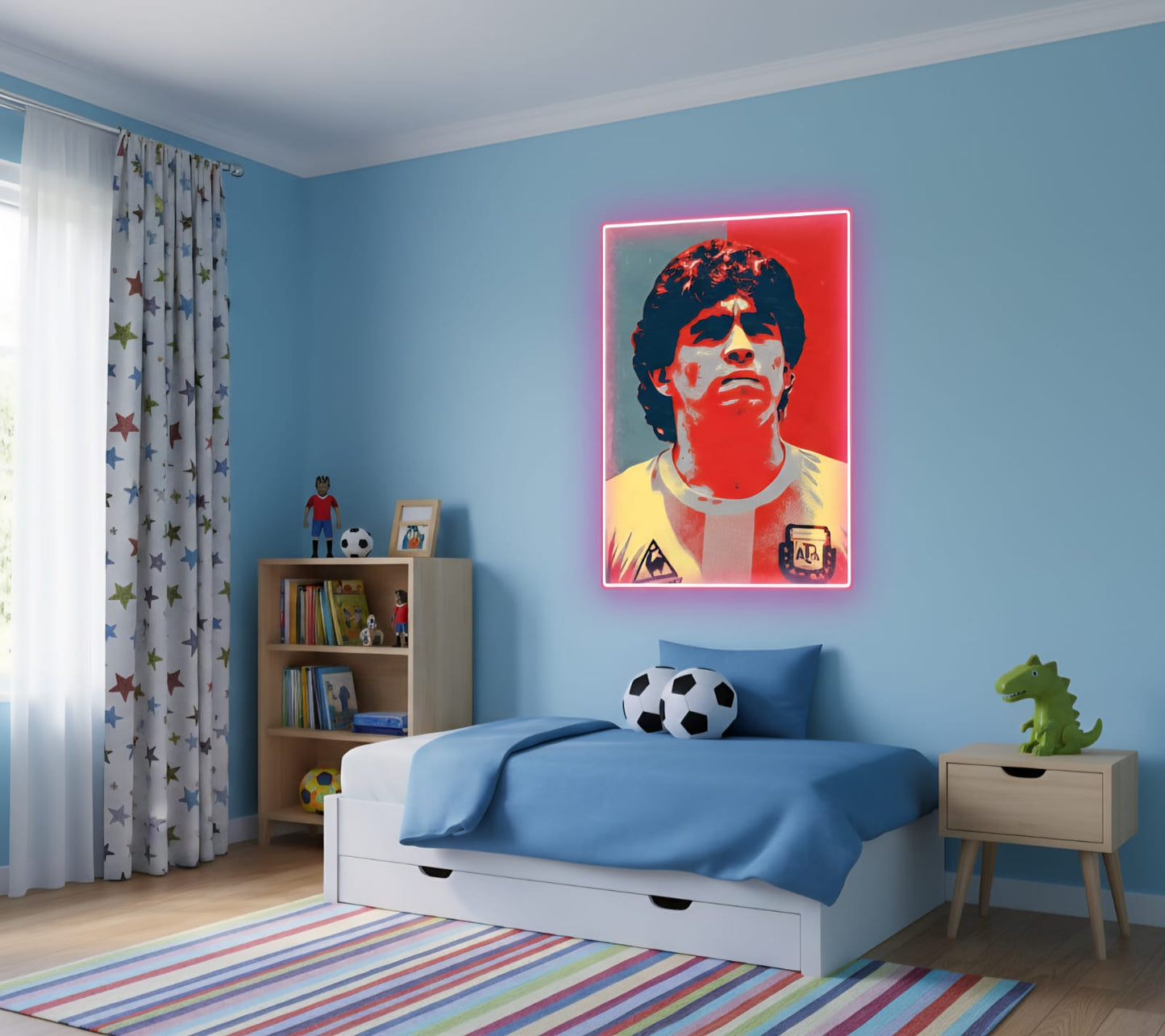 “Diego Maradona Legend Neon Sign”