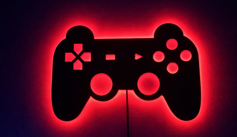 Gaming Controller Neon Wall Light – Gamer Room Wall Art Game room Neonsignsindia