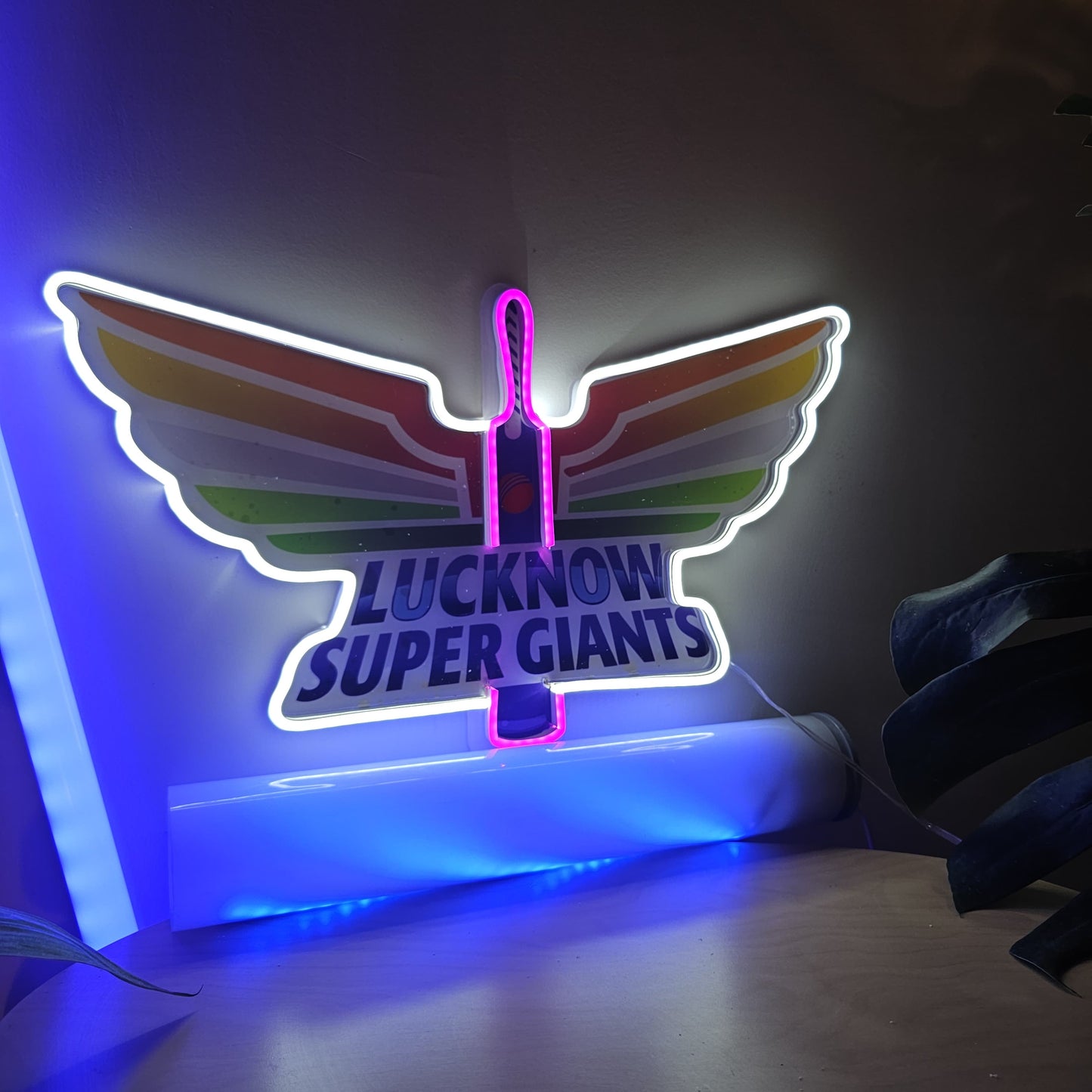 IPL Cricket Lucknow Super Giants Uv Print Neon