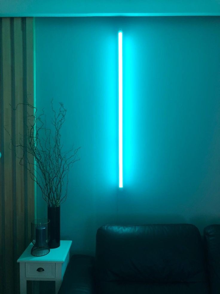 360° RGB Flow Effect unbreakable material tube (Size 46 Inch tall 1 Inch Broad)