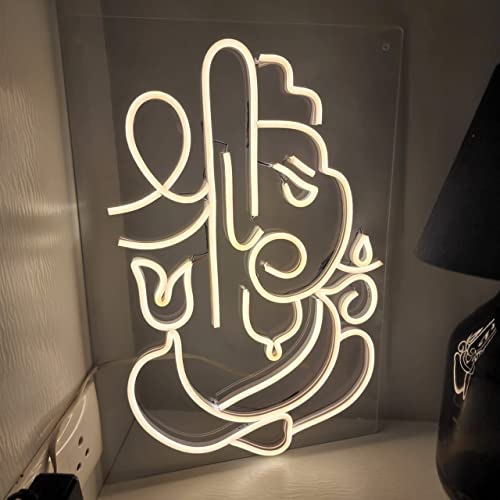 Ganesh Neon (17x10 inch) - Neonsignsindia