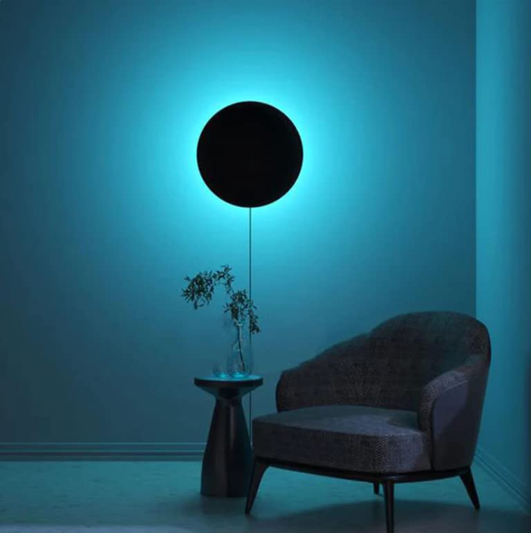 Circular Light , RGB Corner Hanging lamp Pack of 1 (11x11 inches)