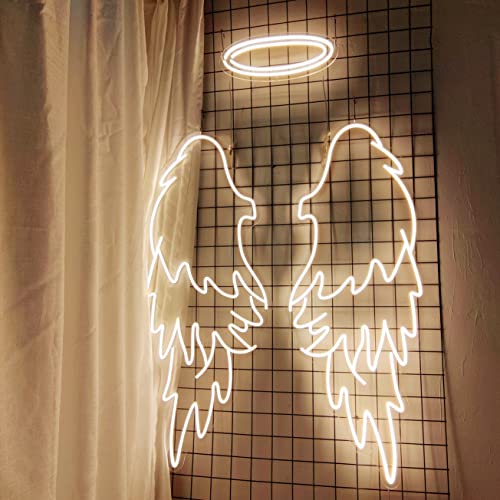 Angel Wings Neon Sign 3x3 feet