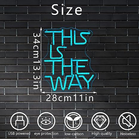 This is The Way (11 * 13.3in)