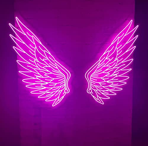 Angel Wings Neon Sign 4x4 feet