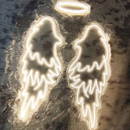 Angel Wings Neon Sign 3x3 feet