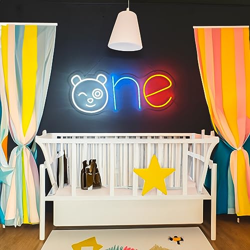 One Neon Sign,(24.8 x 9.8 inches))