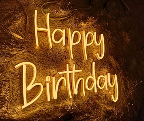 Happy Birthday 16 * 12 inches Neon Sign
