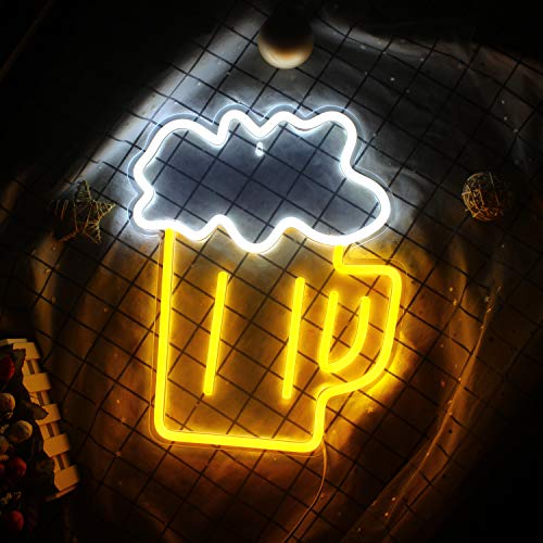 Beer Neon Signs (14.2”x12.2”) - Neonsignsindia