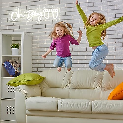 Oh Baby Neon Sign 20 x 6.5 inches