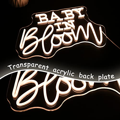 Baby In Bloom Neon Sign (16x11 inches)