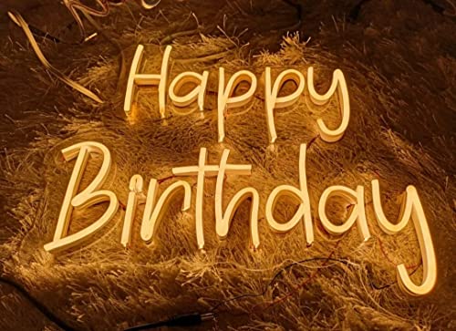 Happy Birthday 16 * 12 inches Neon Sign