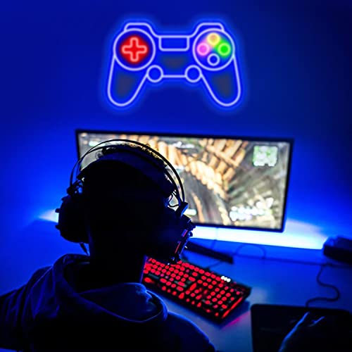 Game Controller Neon Sign 10*18 inches Neonsignsindia