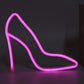 Heels Neon Sign (8x10 inches)