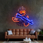 Elite Soldier Neon Sign – FPS Gamer LED Wall Light Game Room