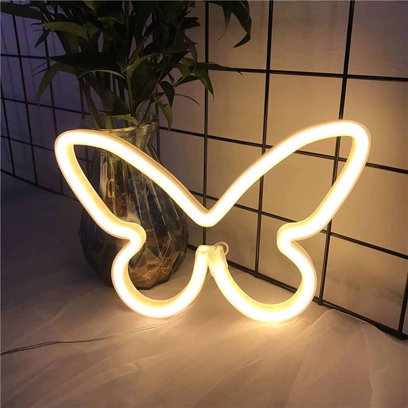 Butterfly Neon Signs (4x4 inches each)