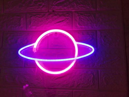 Planet Neon Sign (12x12 inches)