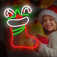 Christmas Stocking Neon Sign (13*17 inches)