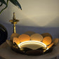 Lotus LED Decor Base for Idols & Festive Setup (Ganesh Chaturthi, Diwali, or home mandirs)