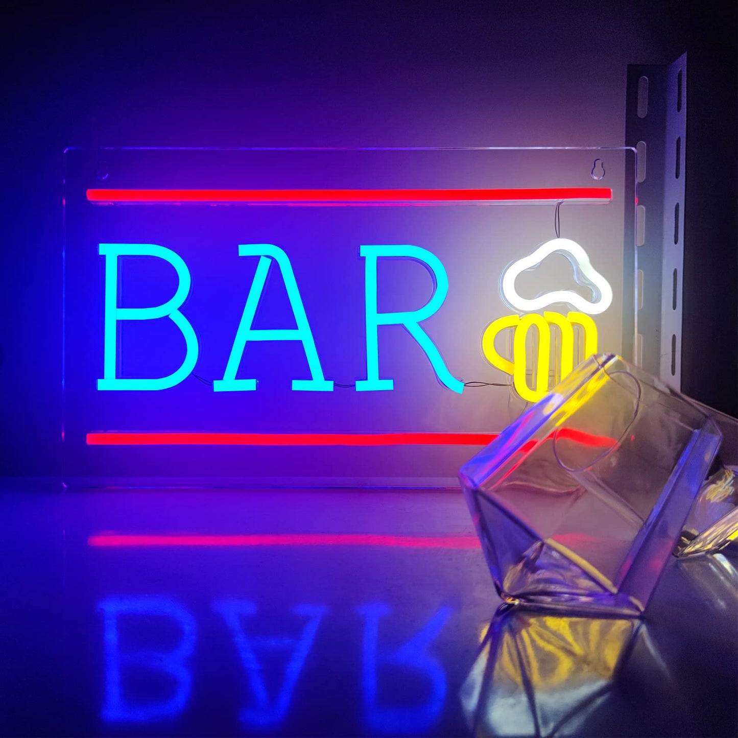 Bar Neon Sign (10x17 inches)