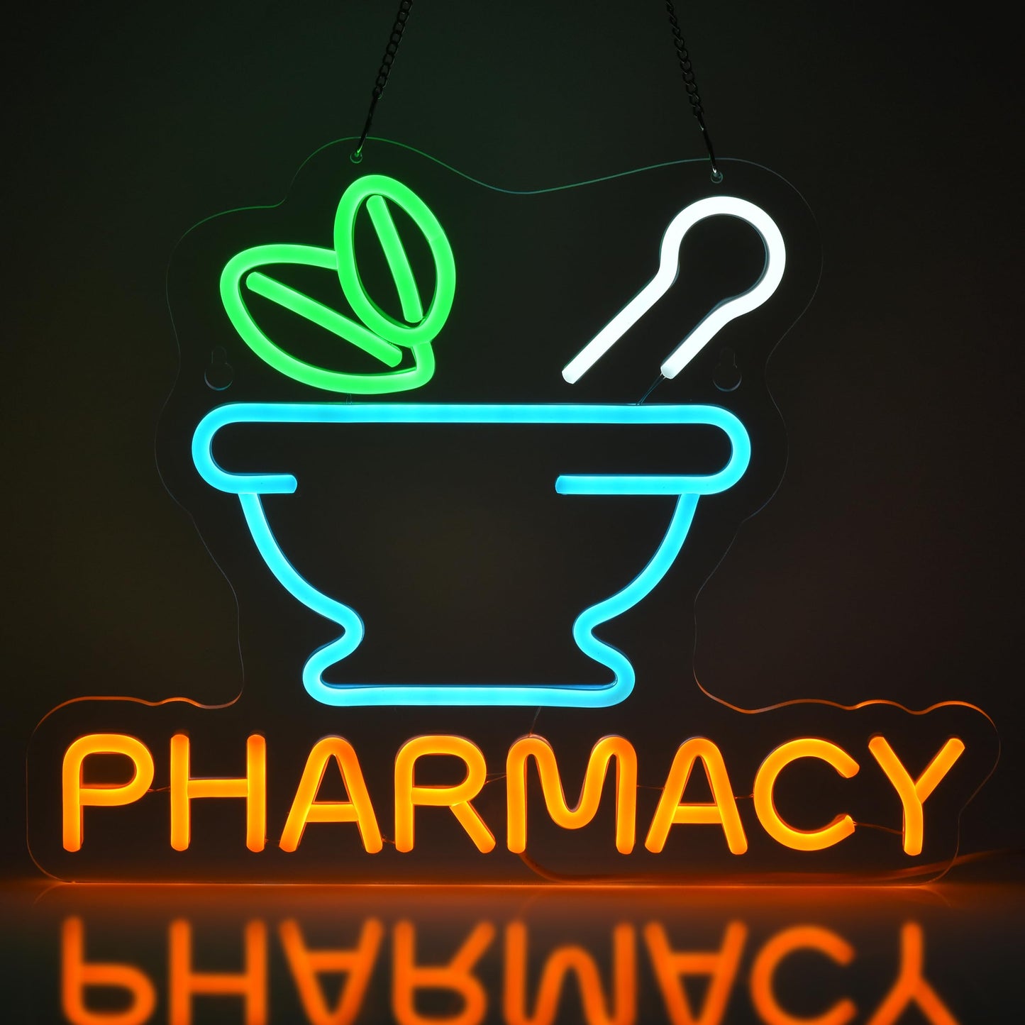 Pharmacy Neon Sign 16.1" x 12.6"