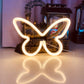 Butterfly Neon Signs (4x4 inches each)