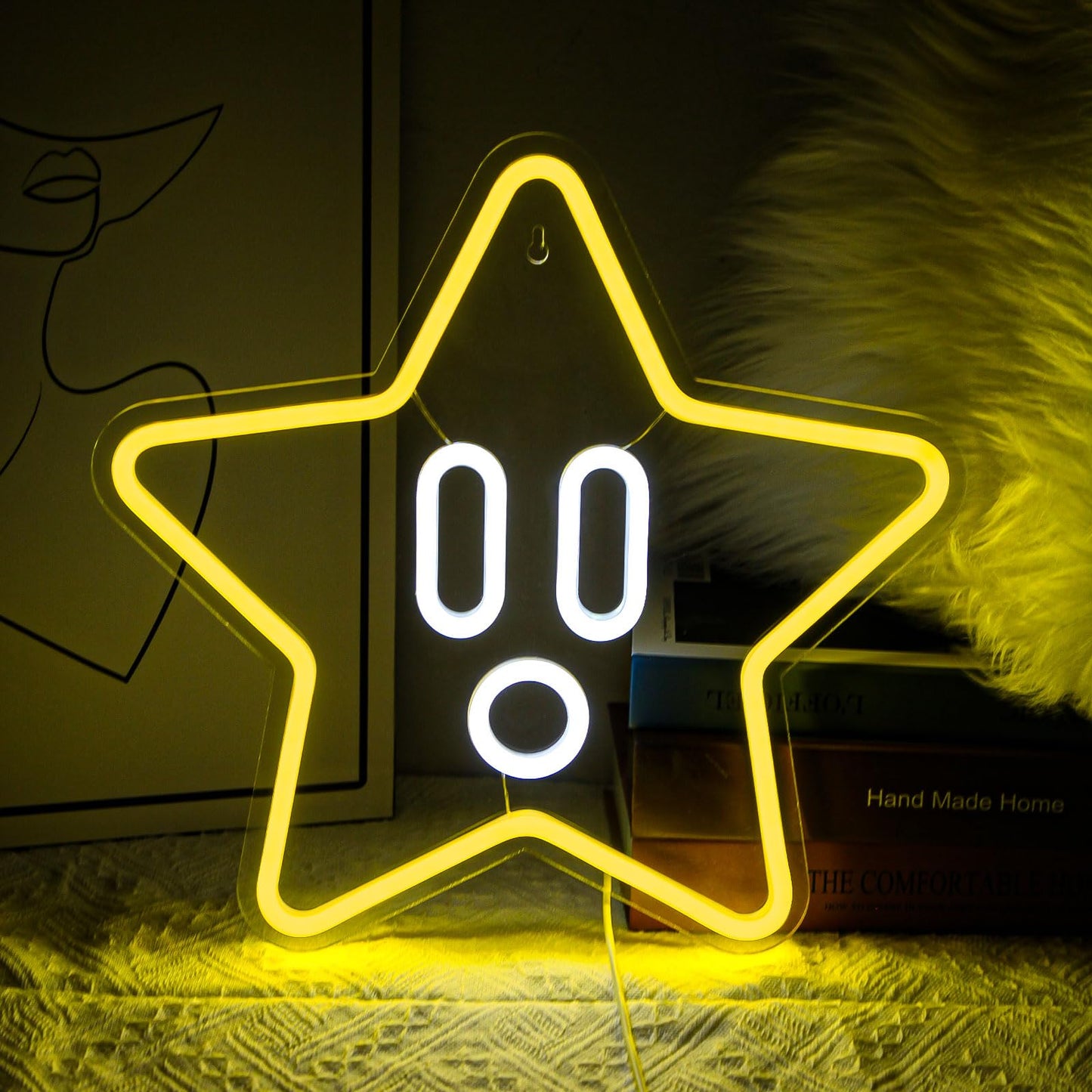 Star Neon Sign (12x12 inches)