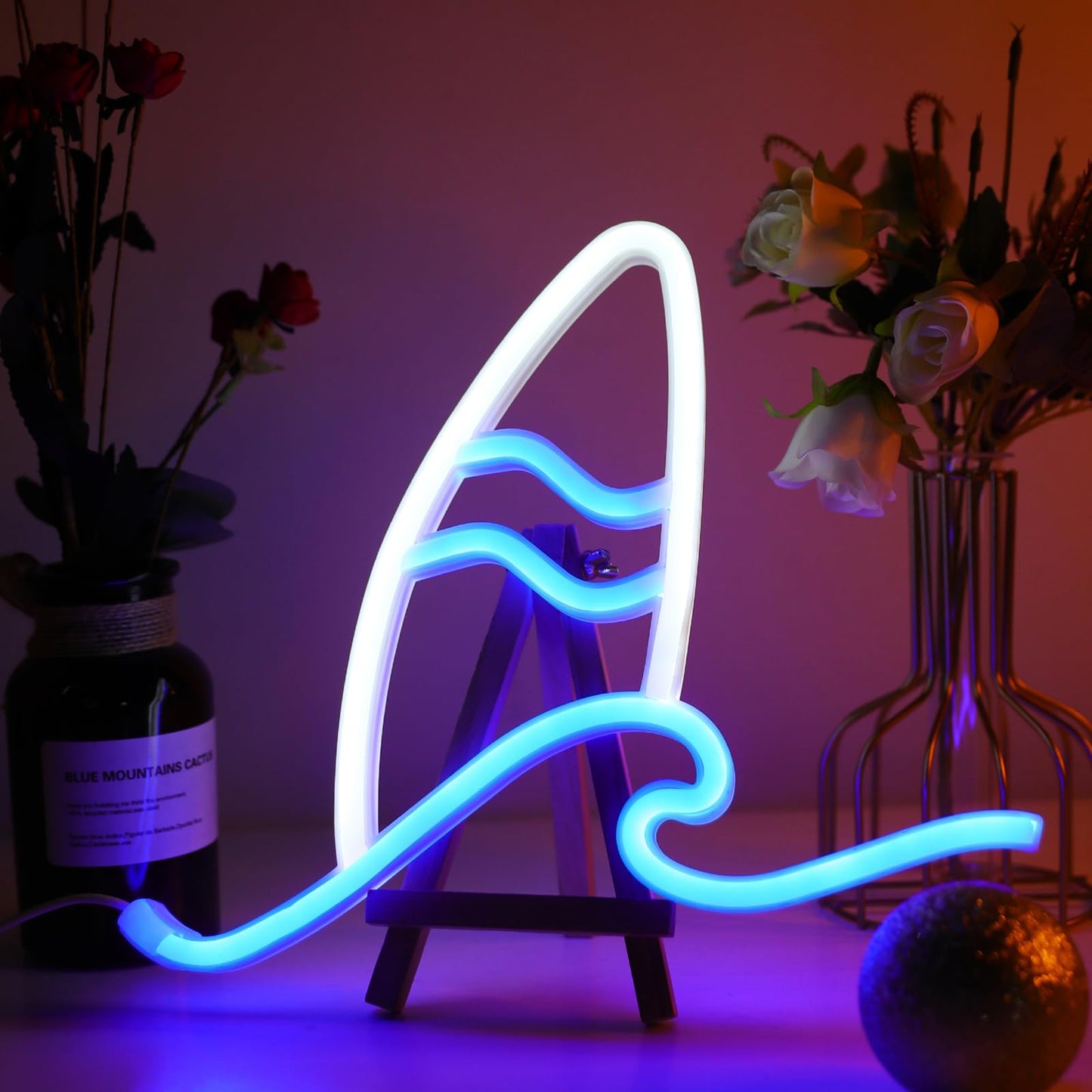 Surfboard Neon Signs (9x12 inches)