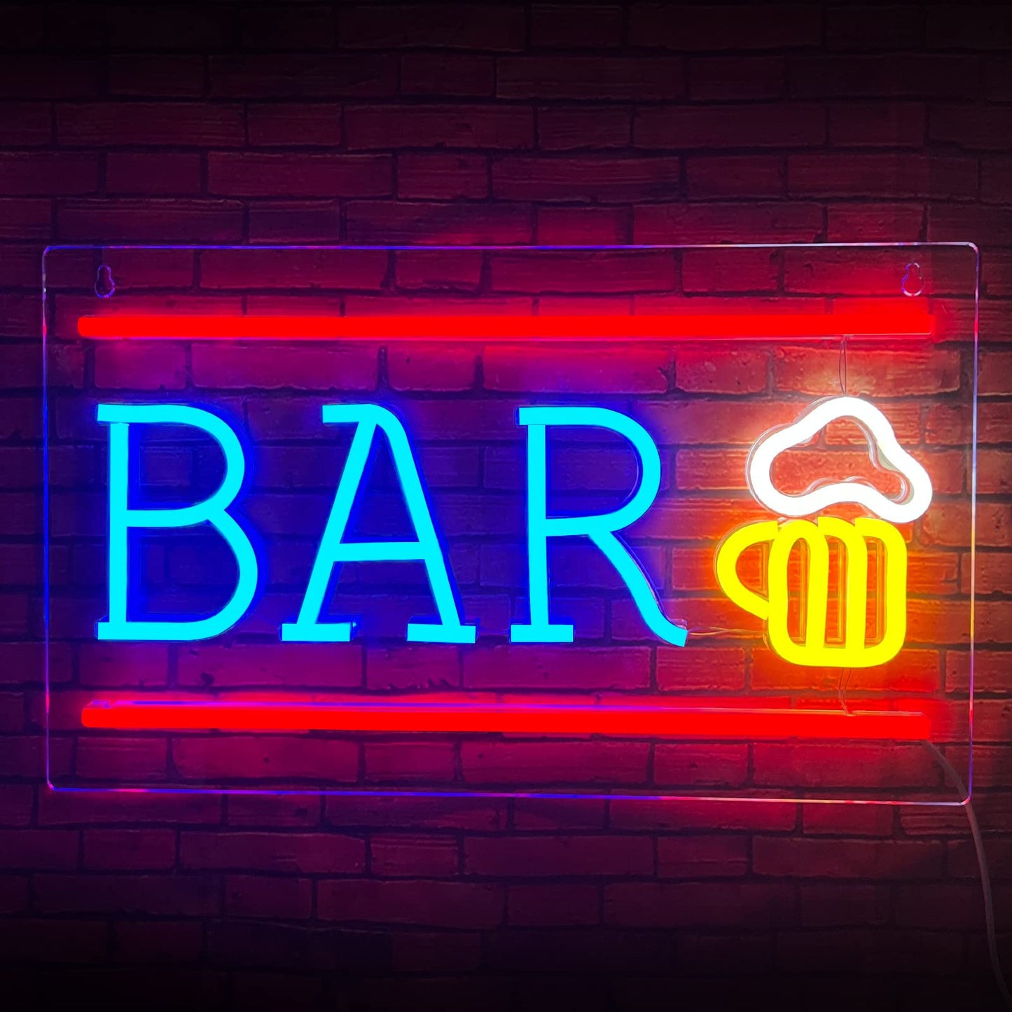 Bar Neon Sign (10x17 inches)