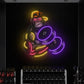 Gorilla Gym Neon Sign – Beast Mode LED Workout Light
