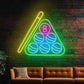 8 ball/Snooker Neon sign 18*18 inches Neonsignsindia