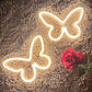 Butterfly Neon Signs (4x4 inches each)