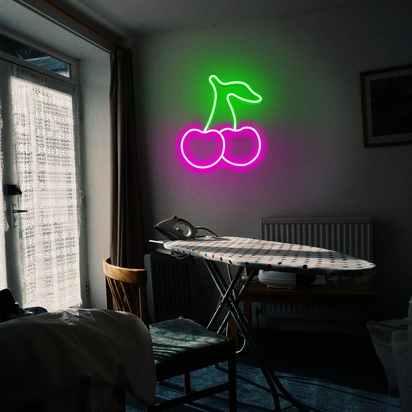 Cherry Neon Sign (7x10 inches)