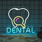 Dental Neon Sign Tooth 13" x 12.6"