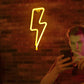 Lightning Bolt Neon Light (6x12 inches)