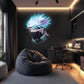 Masked Anime Ninja Neon Wall Art – LED Neon Sign for Game Room & Bedroom Decor