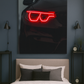 Shadow Beast BMW – Red Neon Wall Decor for Bedroom & Gaming Room neon car wall art