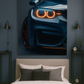 Inferno Halo BMW – Premium Neon Car Wall Art