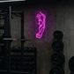 lex Arm Neon Sign – Muscle LED Light for Gym & Fitness Decor