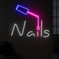 Glow Nails – Nail Polish Drip LED Neon Sign
