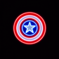 Captain Shield Neon Wall Light Game room