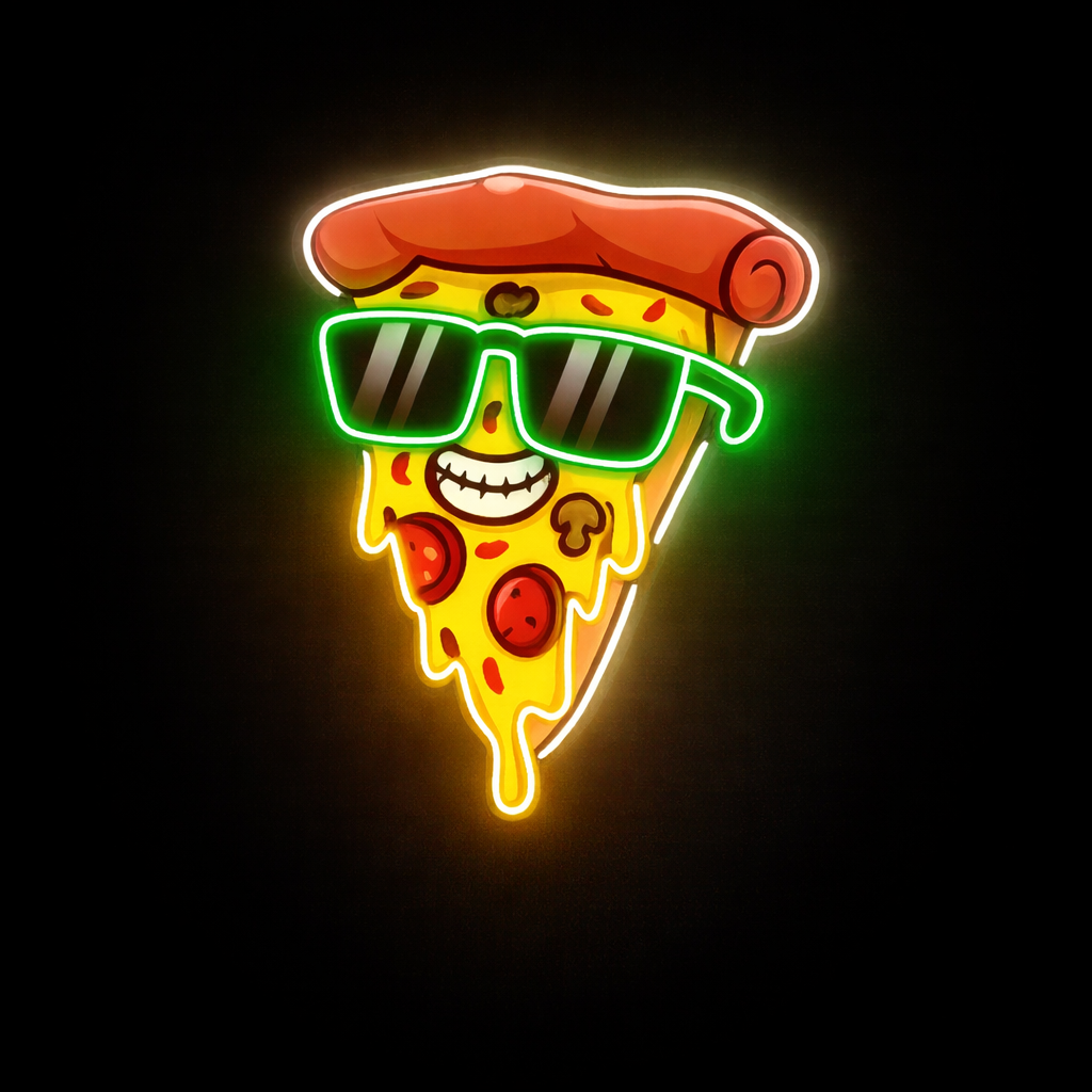 Cool Pizza Neon Wall Sign - Edition