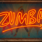 ZUMBA “Join the Party” LED Neon Wall Sign – Fitness Studio Decor