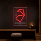 Silverstone Racing F1 Circuit LED Neon Wall Art – Iconic Track Map Neon Sign