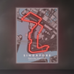 Singapore Marina Bay Street F1 Circuit LED Neon Wall Art – Racing Track Map Glow Sign