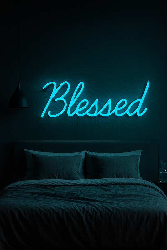 Blessed(5 * 12 inches) Neon Sign