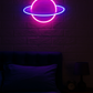 Planet Neon Sign (12x12 inches)