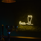 Beer Glass Neon Sign (9x12 inches)