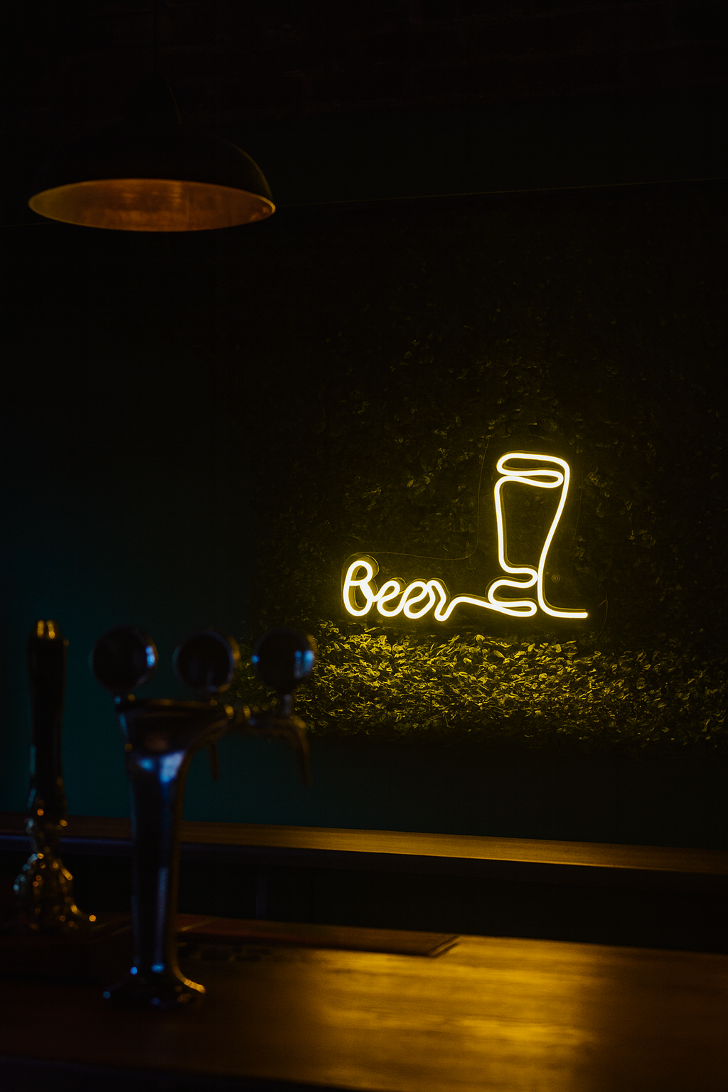 Beer Glass Neon Sign (9x12 inches)